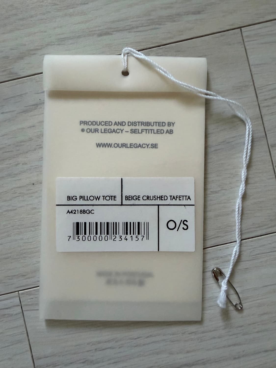 아워레가시 크링클 필로우 토트 백 상품이미지7