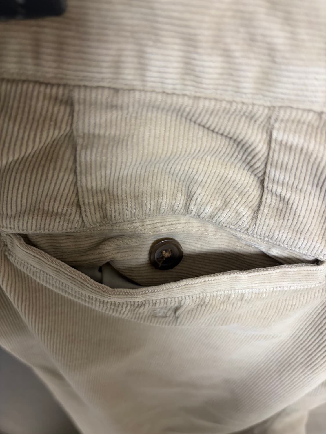 HAZZYS 헤지스 베이지 코듀로이 바지 32 상품이미지6