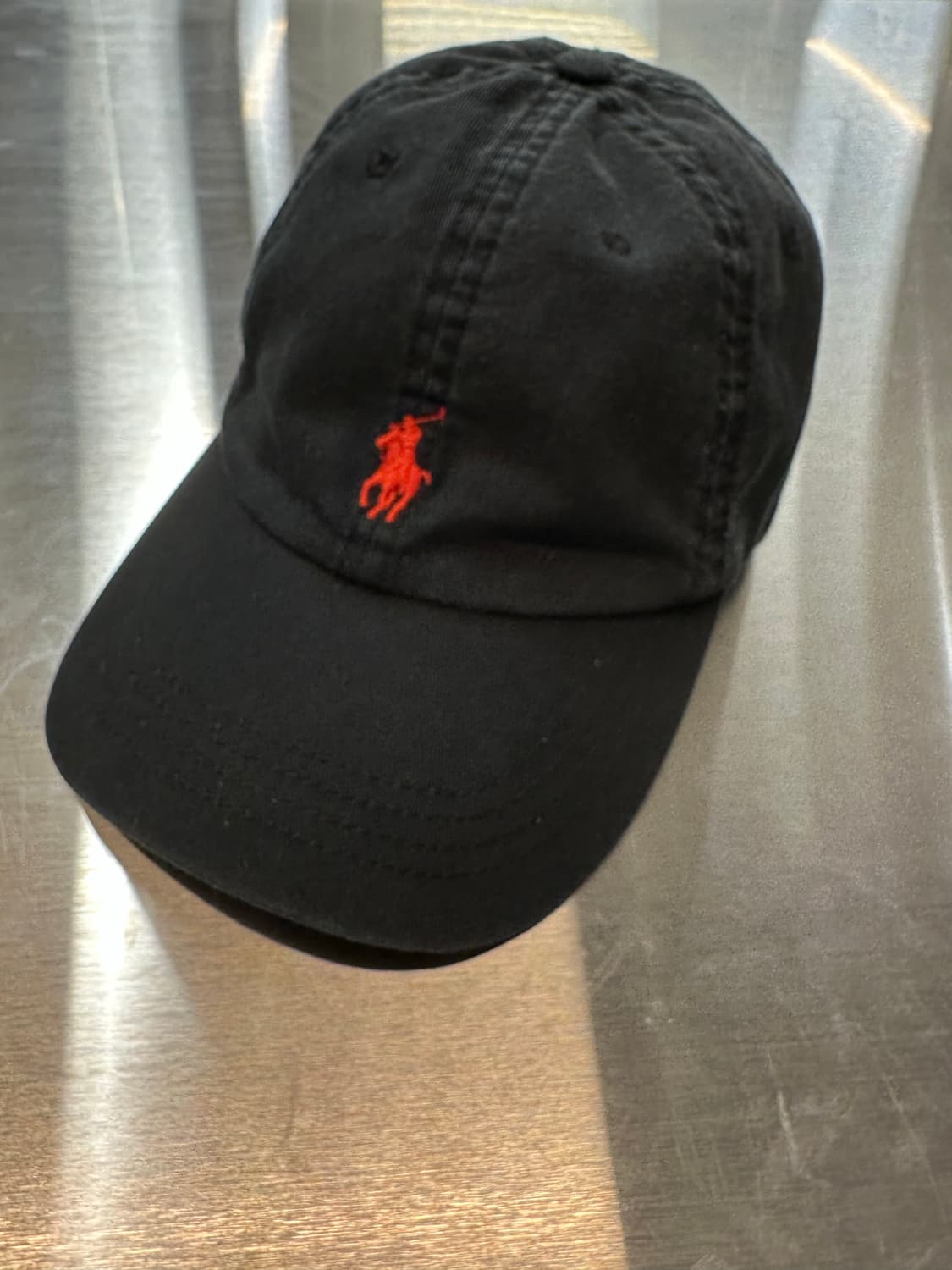 폴로 랄프로렌 블랙 볼캡 상품이미지1