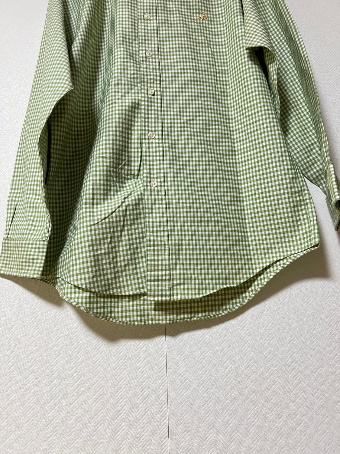 브룩스브라더스 수피마코튼 체크 셔츠 상품이미지5