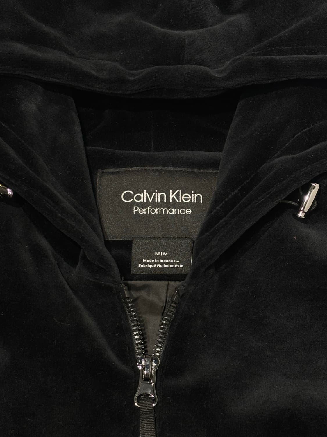 캘빈클라인 퍼포먼스 벨벳 후드집업 상품이미지6