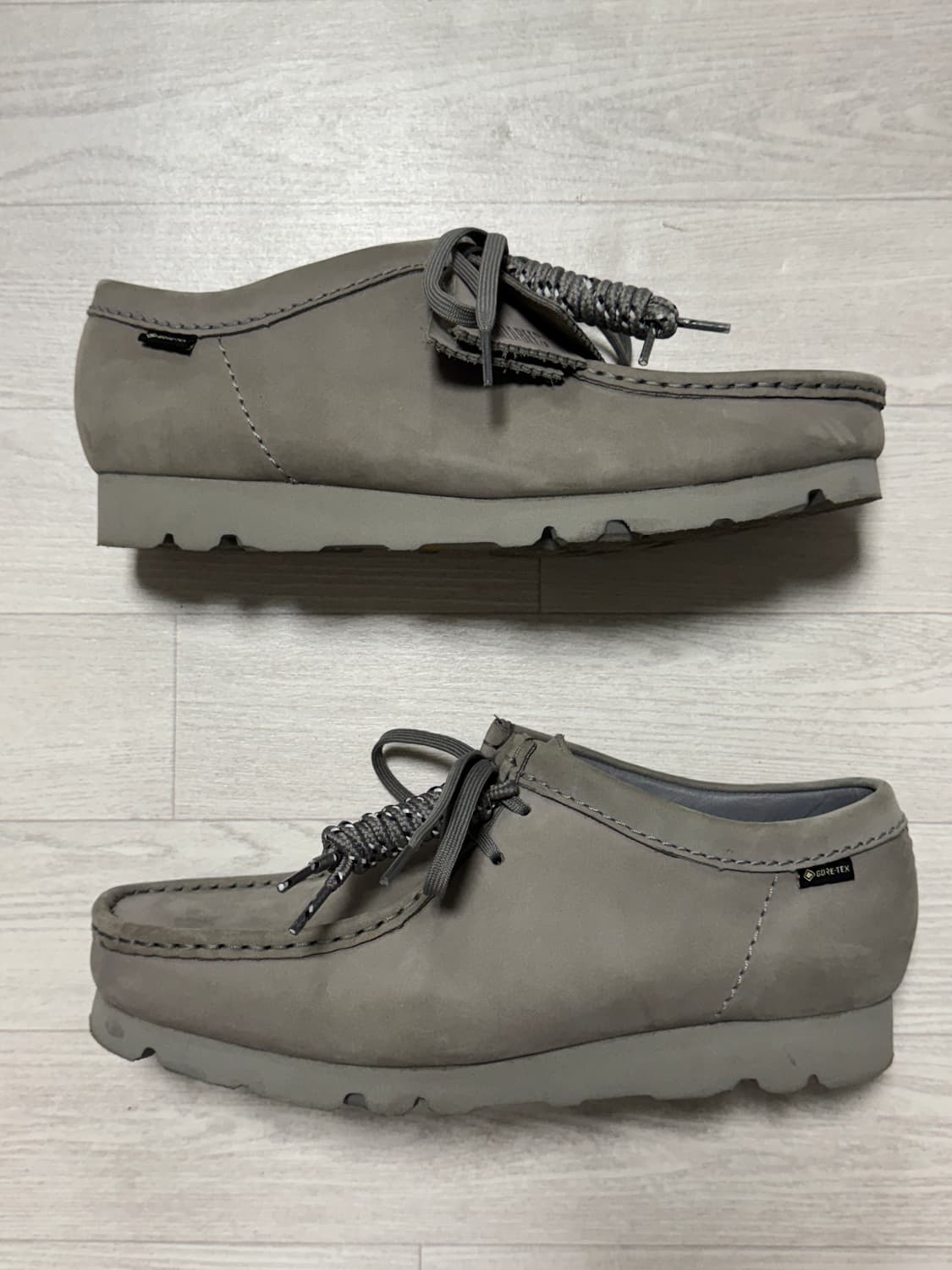 클락스 왈라비 GTX 그레이 누벅 270 상품이미지4