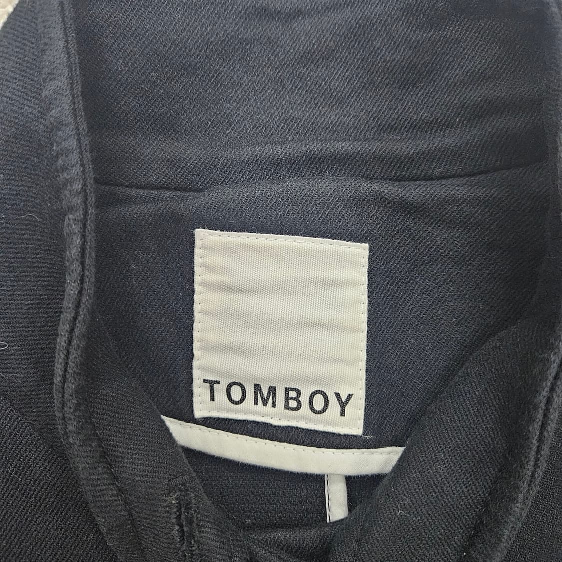 [F] 톰보이 하프넥 카라 코트 자켓 1204JM1 상품이미지5