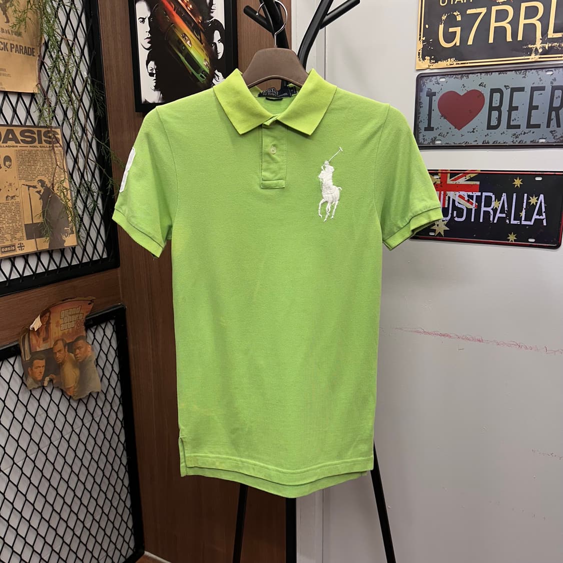 Polo Big Pony Green Polo Shirt 상품이미지1