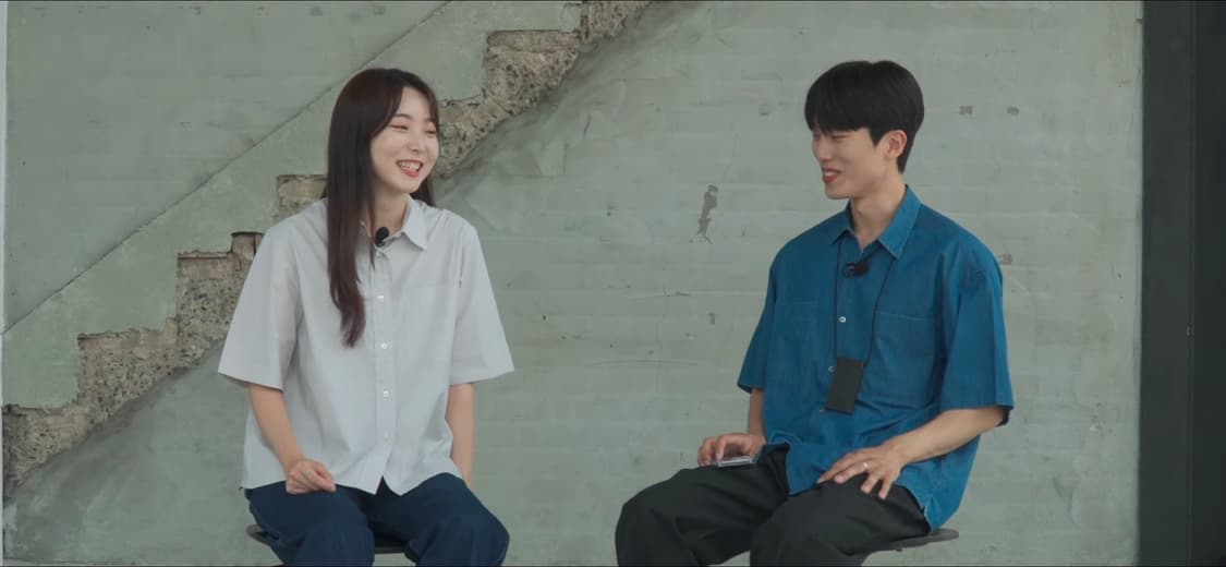 어나더오피스 라이터셔츠 인디고 1 상품이미지5