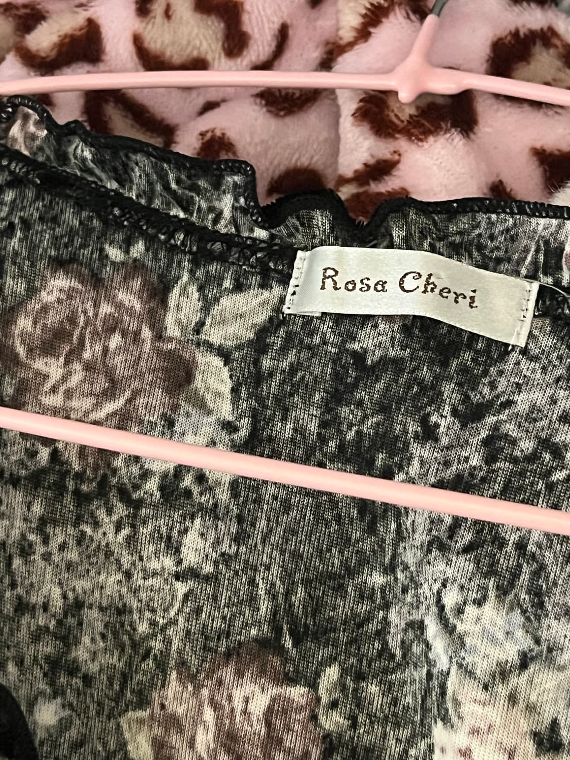 빈티지 rosa cheri 벨벳 플라워 리본 원피스 히메갸루 일브  상품이미지2