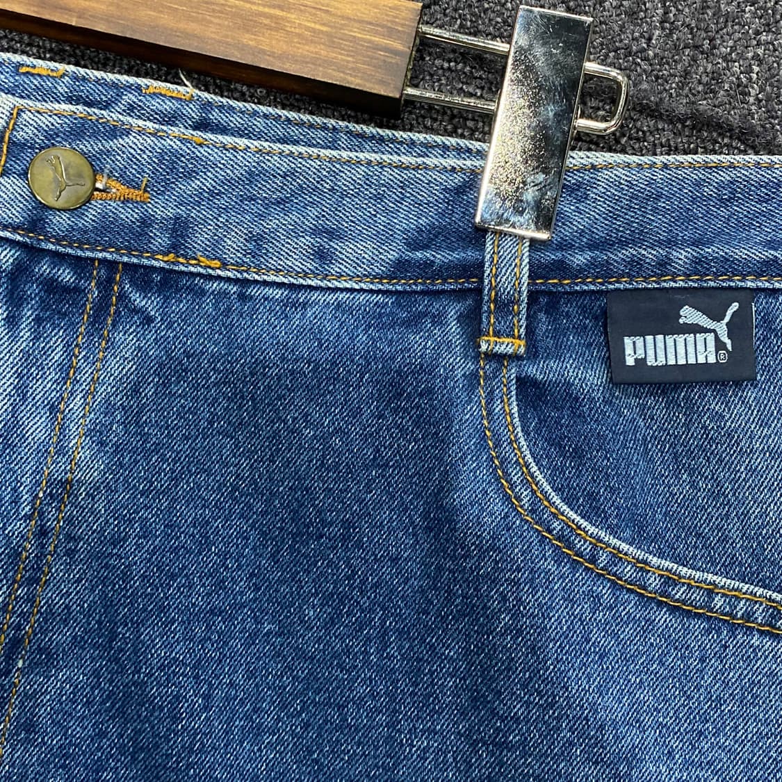 90’s 퓨마 데님팬츠 상품이미지5