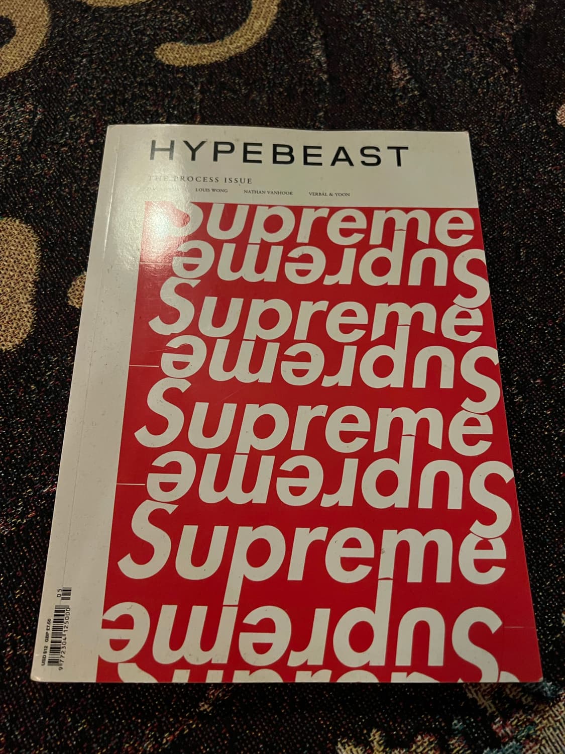 하입비스트 매거진 슈프림커버 상품이미지2