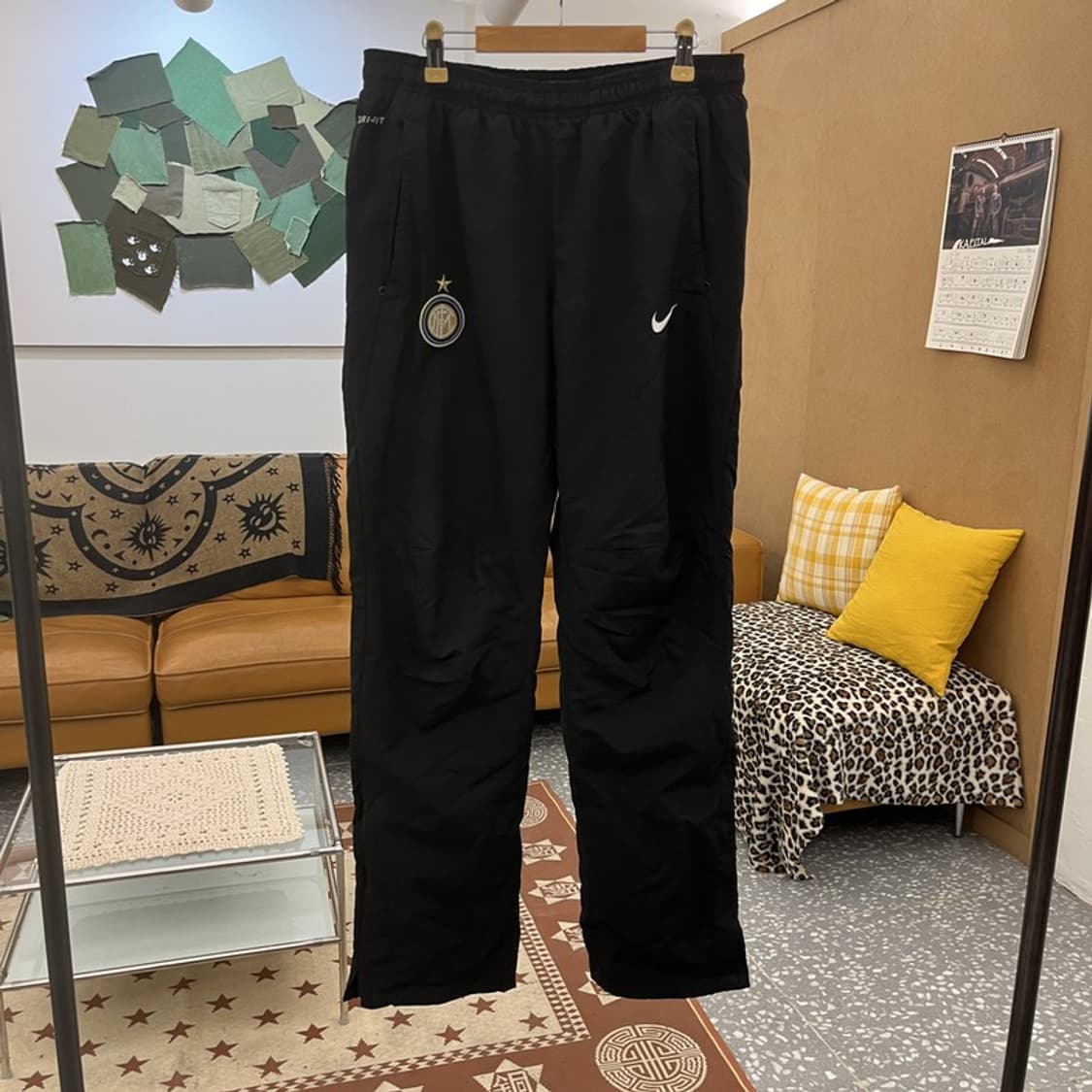 나이키 올드스쿨 블록코어 인터밀란 100주년 트랙팬츠 M C10085 상품이미지3
