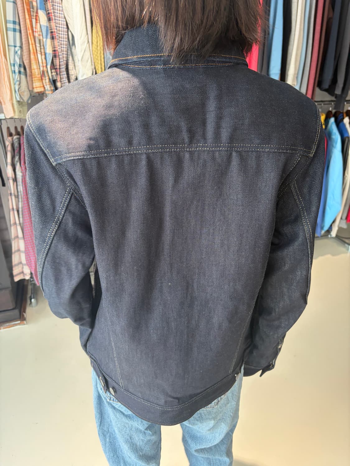 G-STAR RAW 인디고 데님 트러커 자켓 상품이미지3