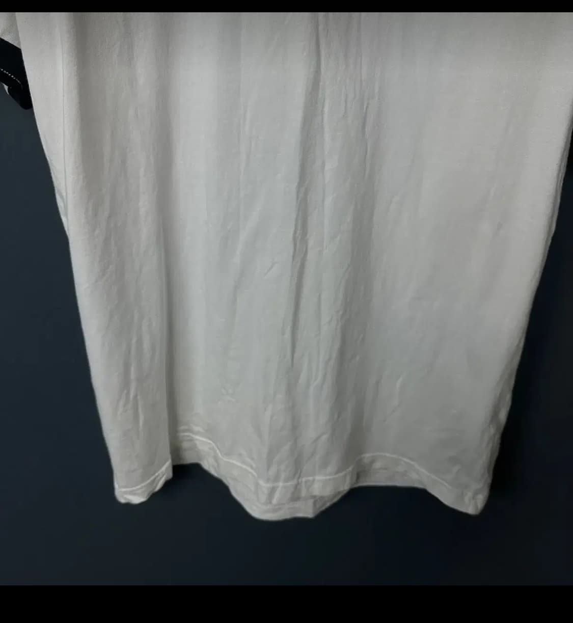 4XL 아디다스 로고 화이트 링거 반팔 티셔츠 팝니다 상품이미지3