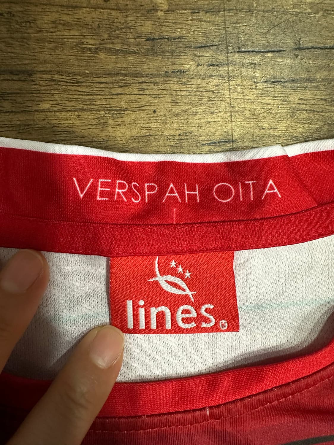 베르스파 오이타 Verspah Oita JFL 공식 유니폼 18번 저지 상품이미지3
