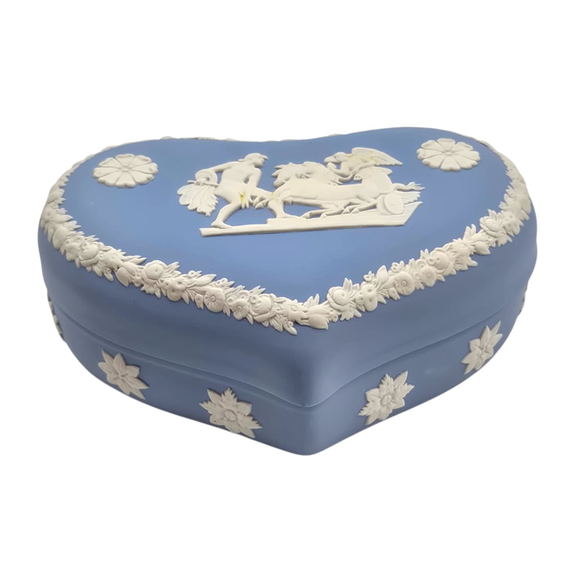 80s 영국 웨지우드 하트 제스퍼 트링켓 상품이미지3