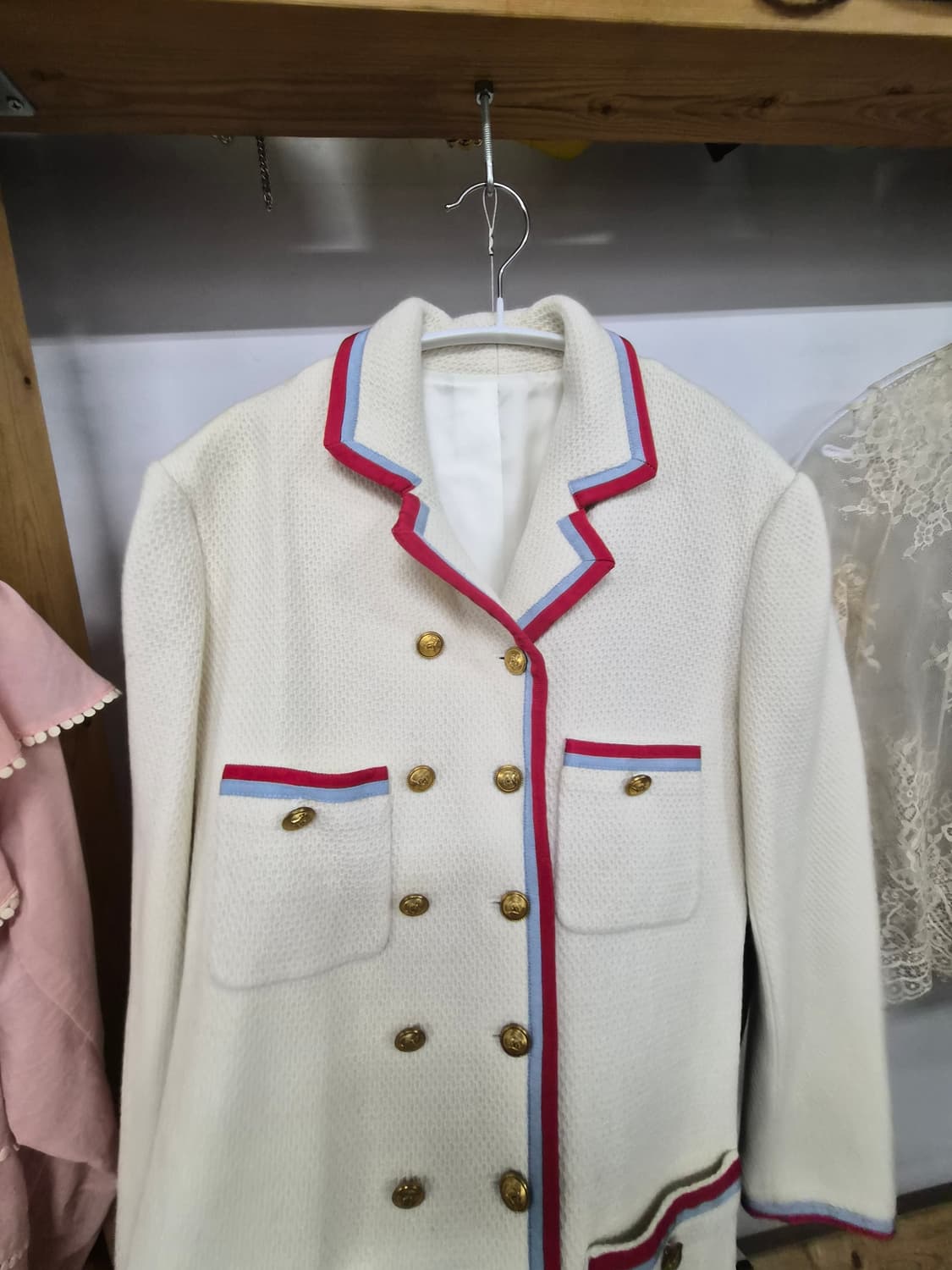 수입 직조 테이핑 자켓. 수지자켓 상품이미지4