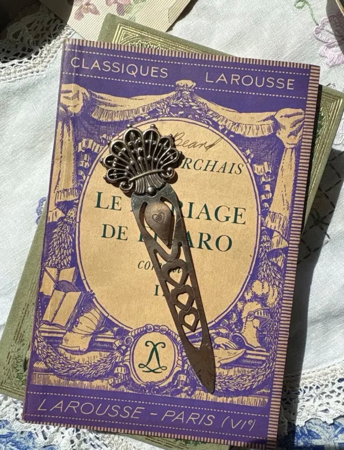 대만 빈티지 쉘모양 2way 북마크 겸용 레터오프너 나이프 상품이미지2