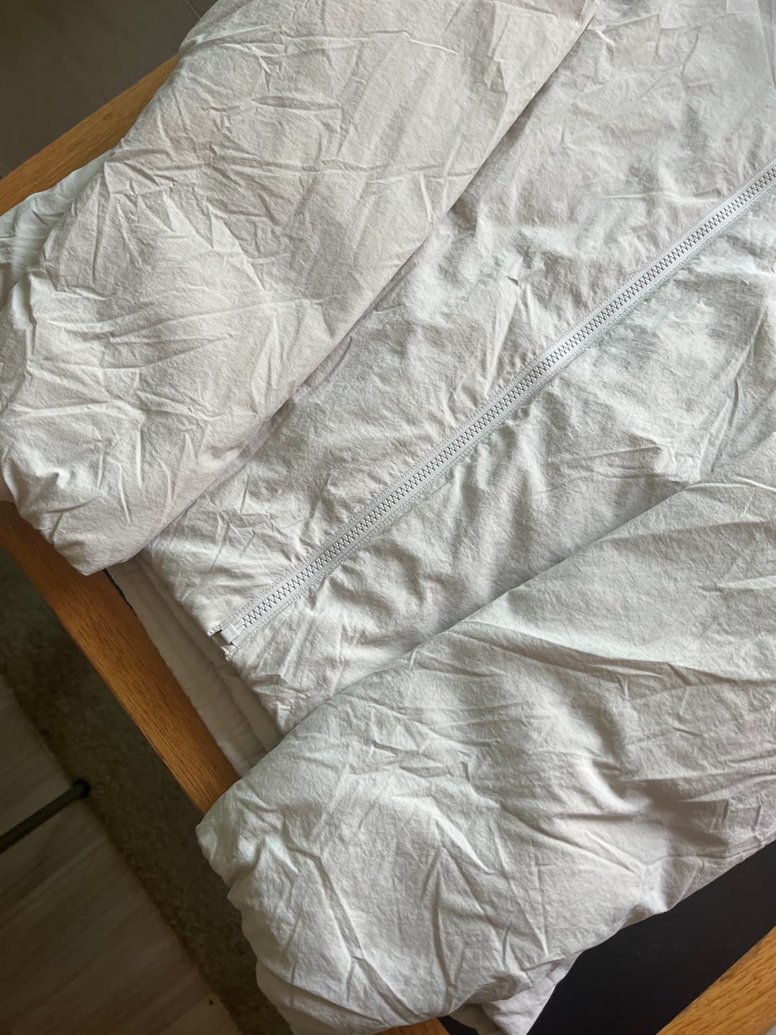 스노우피크 패딩 100사이즈 라이트베이지 판매 상품이미지5