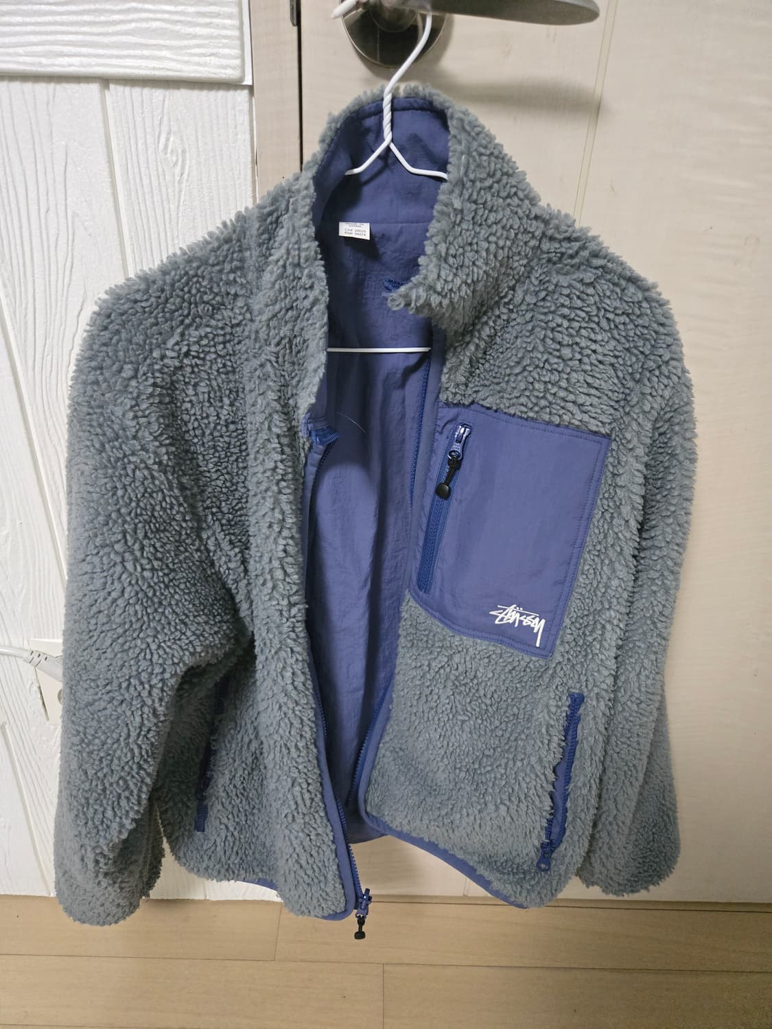 스투시 리버시블 자켓 후리스 xs 상품이미지1