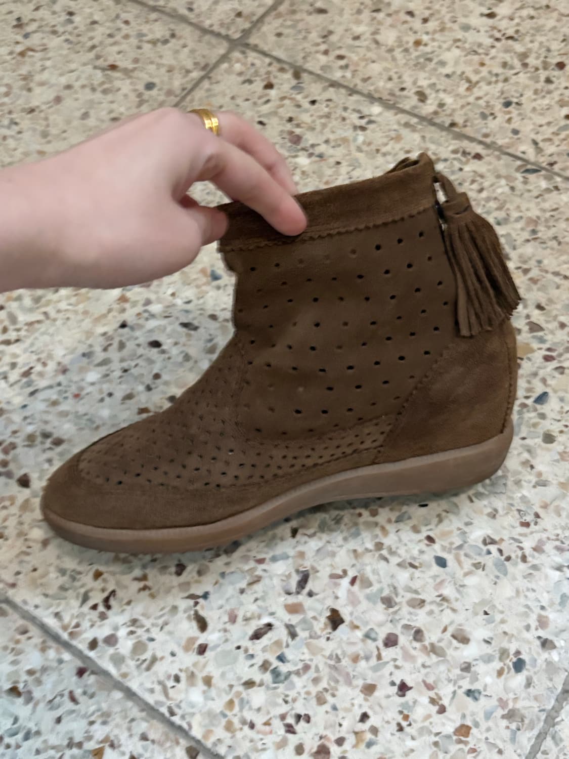 [37] 이자벨마랑 웨지힐 부츠 상품이미지6