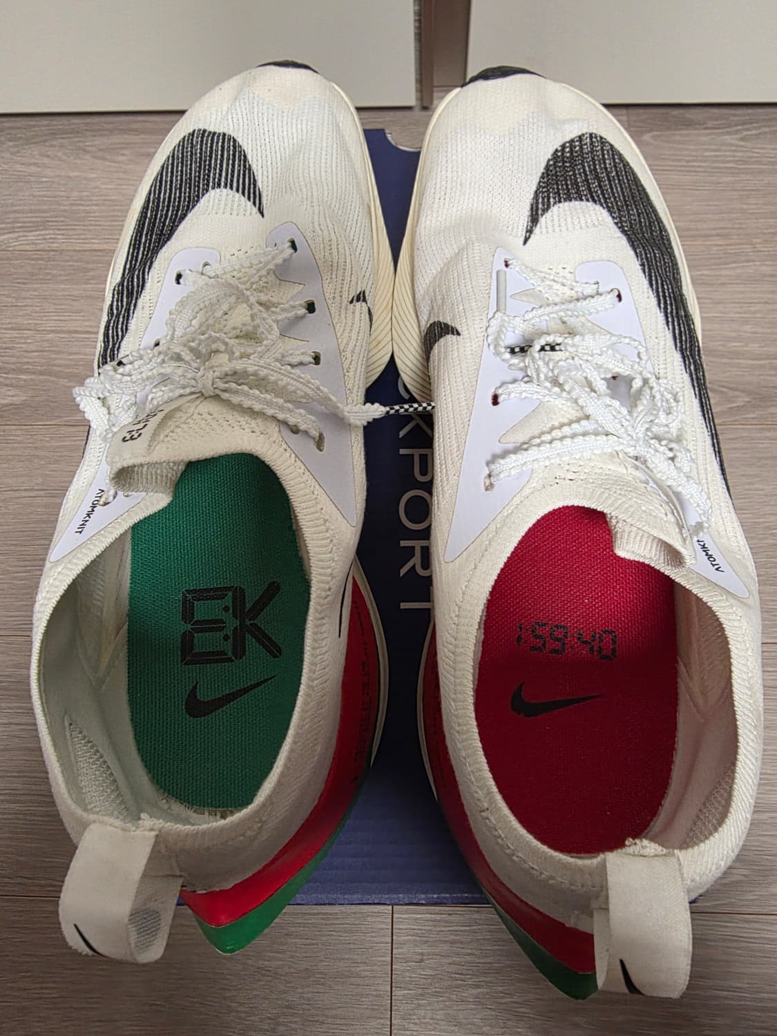 나이키 에어 줌 알파 플라이 넥스트 엘리우드 킵초게 러닝화 285 상품이미지6