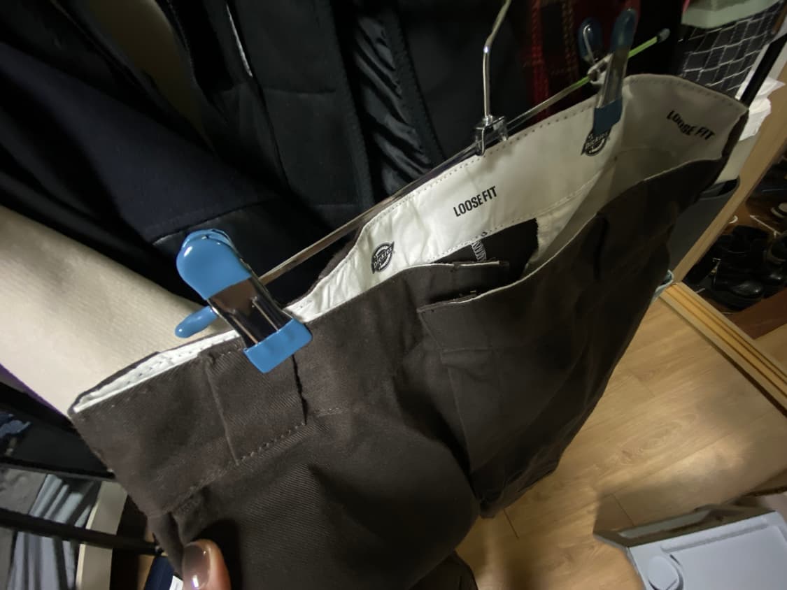 딕키즈 루즈핏 워크팬츠 Dark Brown 상품이미지4