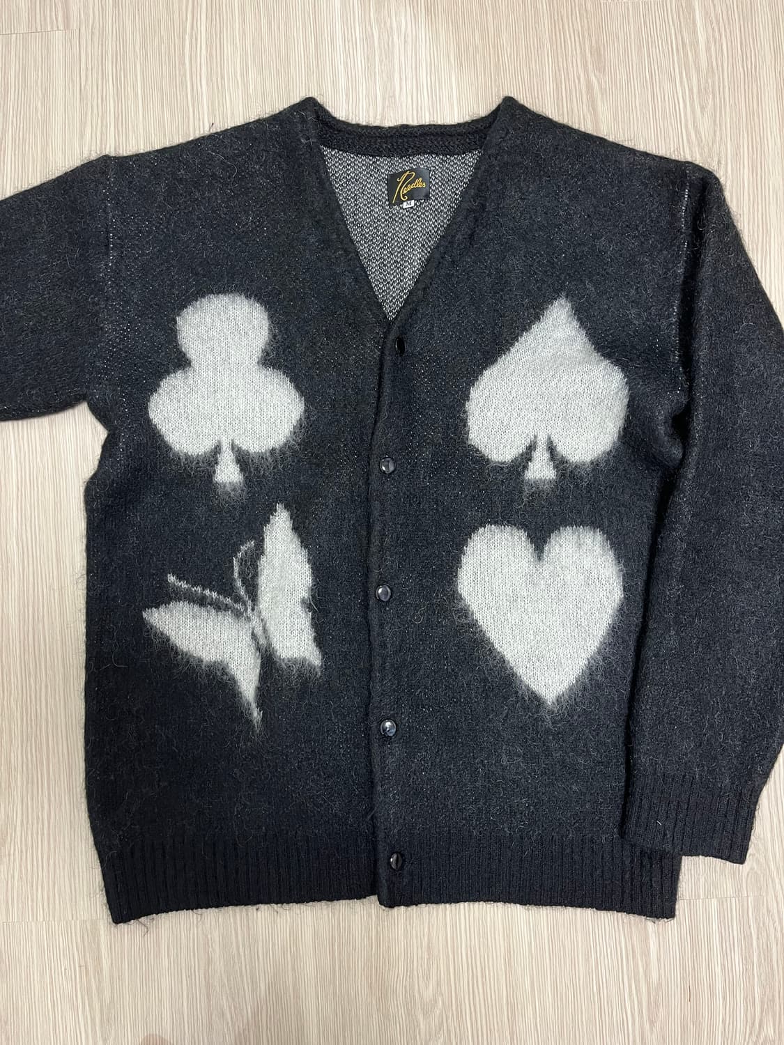 니들스 엔드클로딩 콜라보 모헤어 가디건 상품이미지1