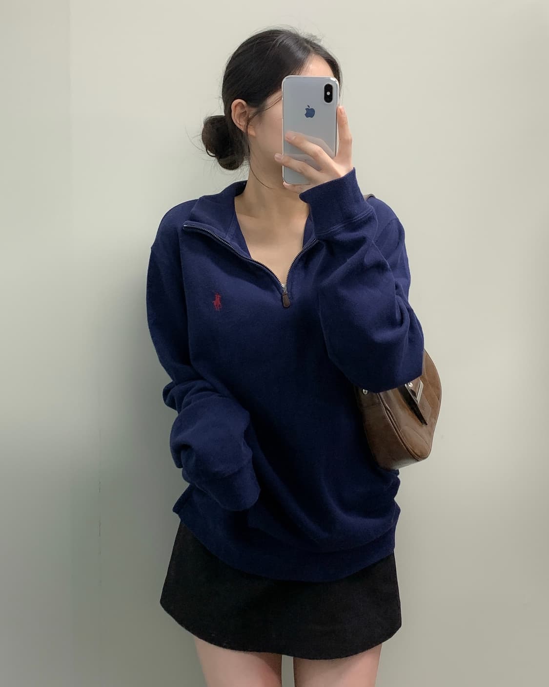 폴로 반집업 니트  상품이미지2