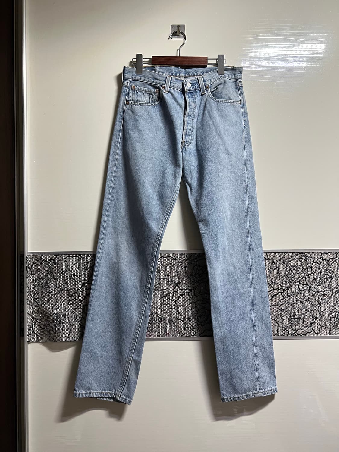 빈티지 리바이스501 연청 데님팬츠 상품이미지1