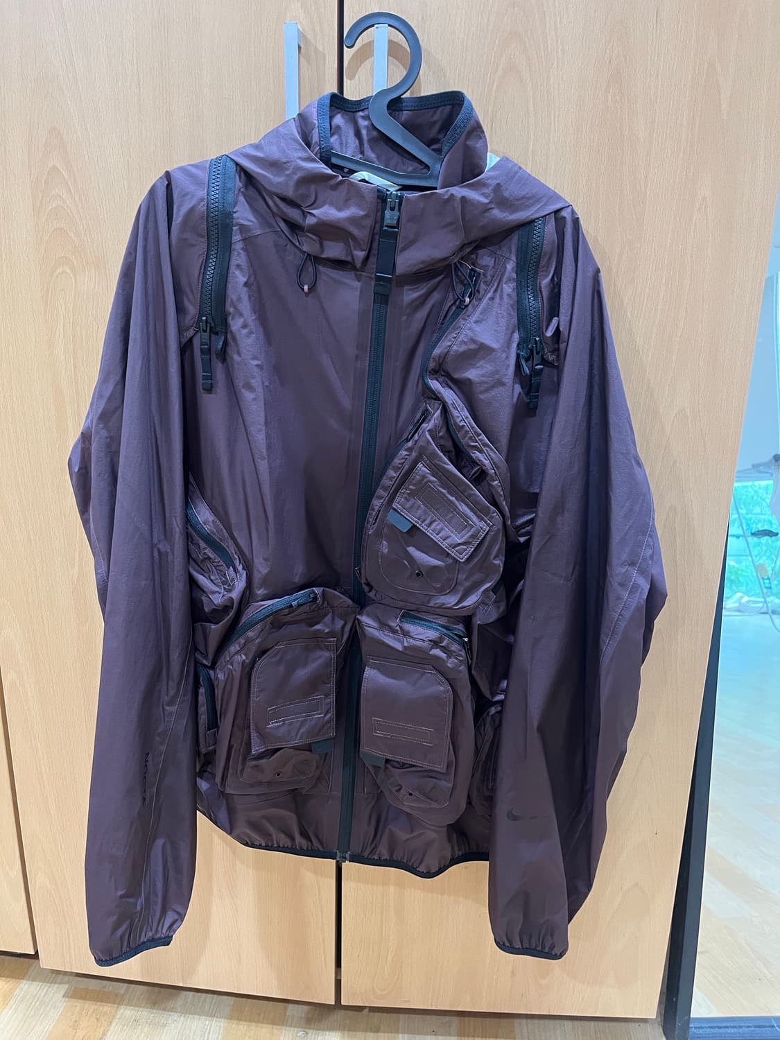 나이키 x 트레이크 녹타 NRG LR 트랙 자켓 다크 와인 상품이미지2