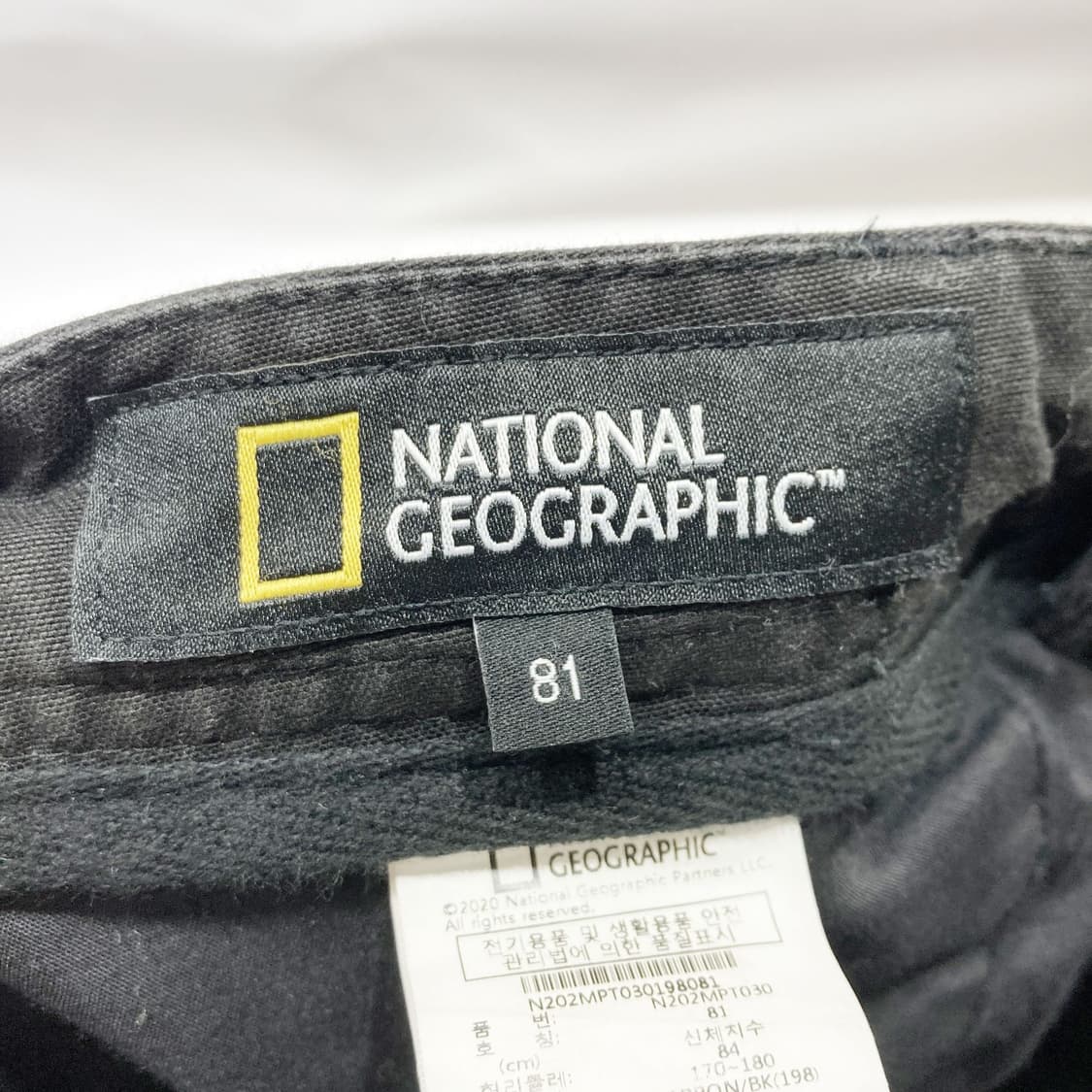 네셔널지오그래픽 남성카고바지 31-32  상품이미지4