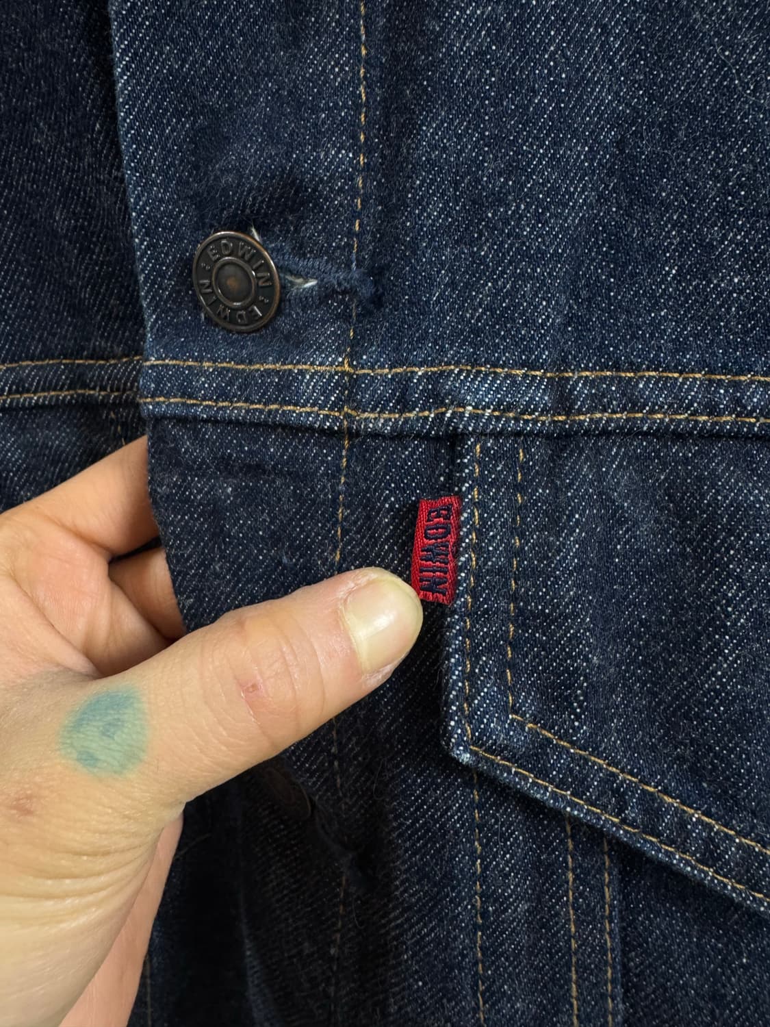 에드윈 Edwin 인디고 데님 자켓 상품이미지2