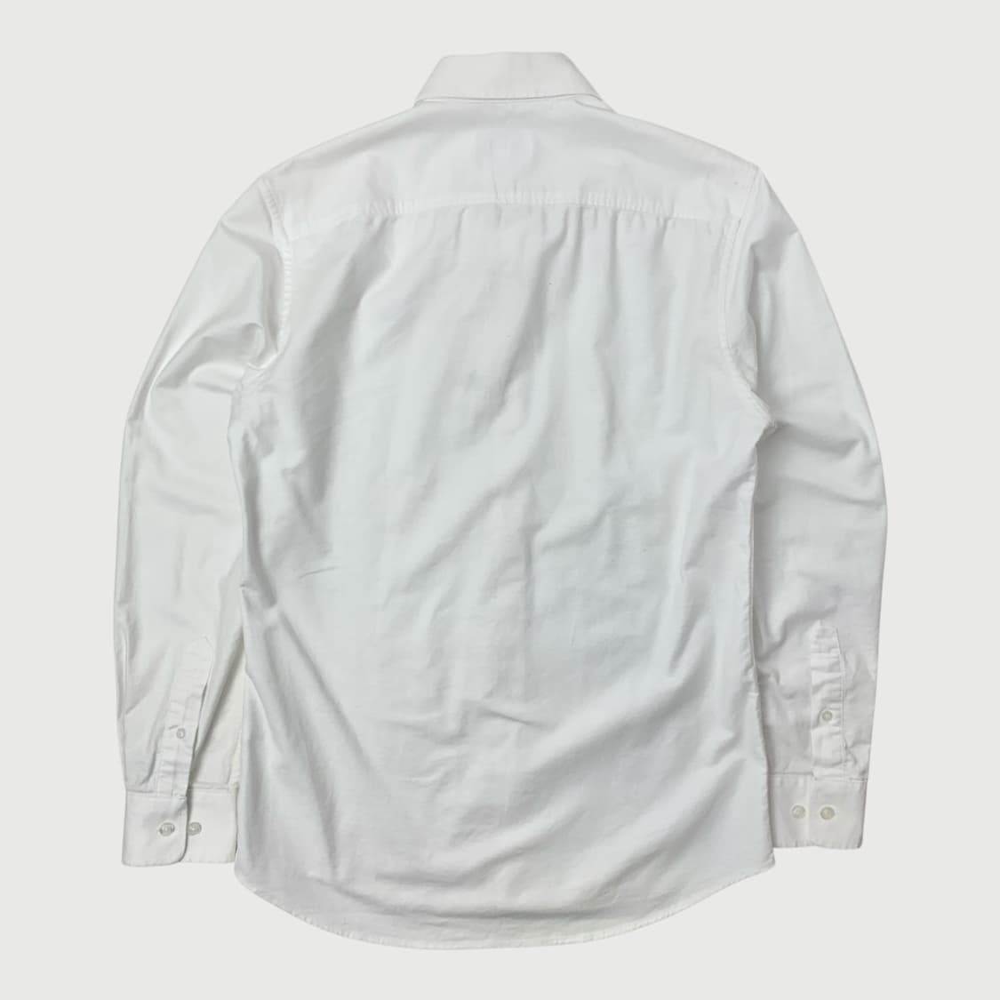 [38(M)/정품] 라코스테 옥스포드 화이트 셔츠 상품이미지7