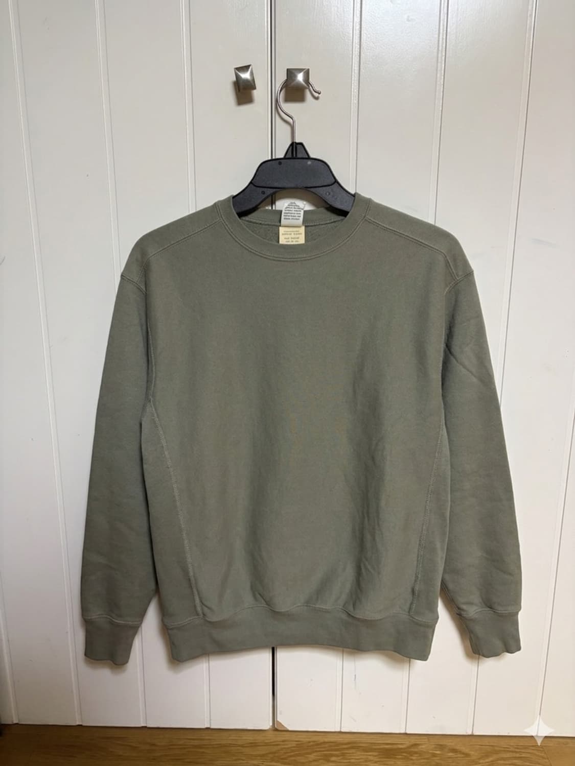 카키스 오리지날 크루넥 올리브 상품이미지1