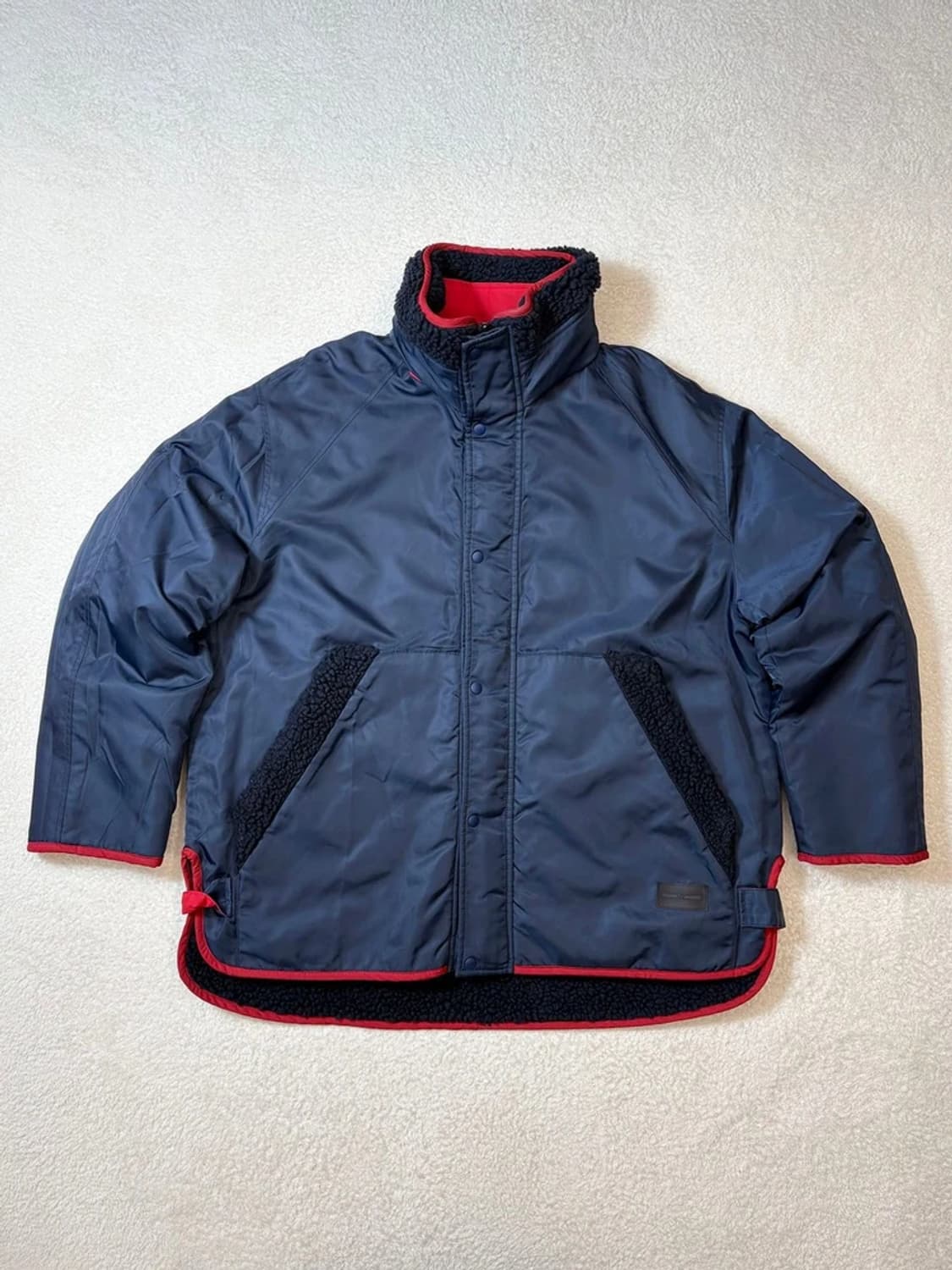 솔리드옴므 19FW 리버시블 부클 무스탕 점퍼 PN6079    상품이미지5