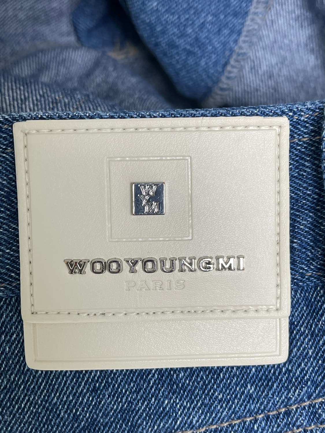 우영미 볼케이노 데님 팬츠 48 상품이미지4