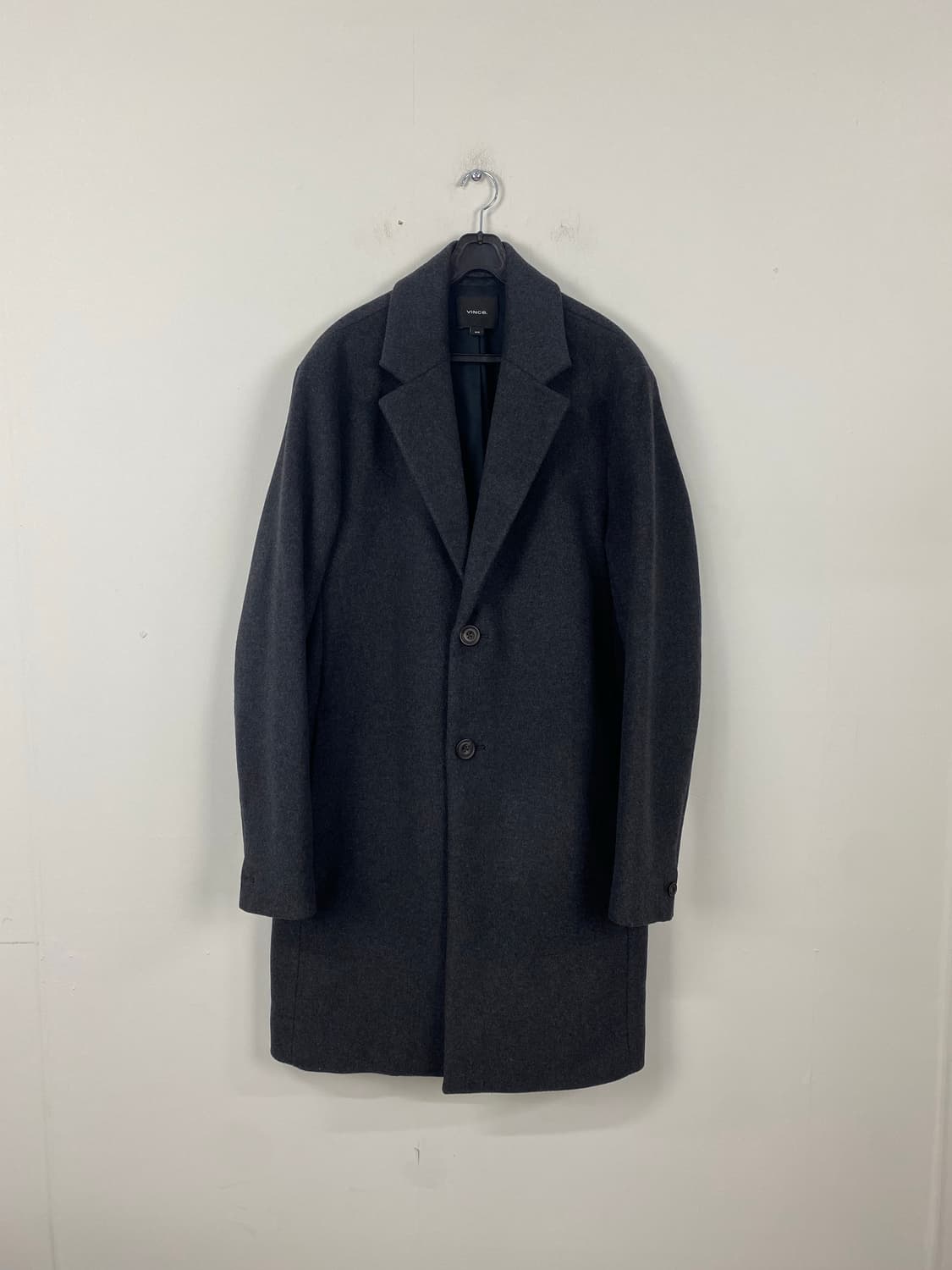 빈스 헤링본 텍스처 울 캐시미어 블렌드 자켓  M 상품이미지1