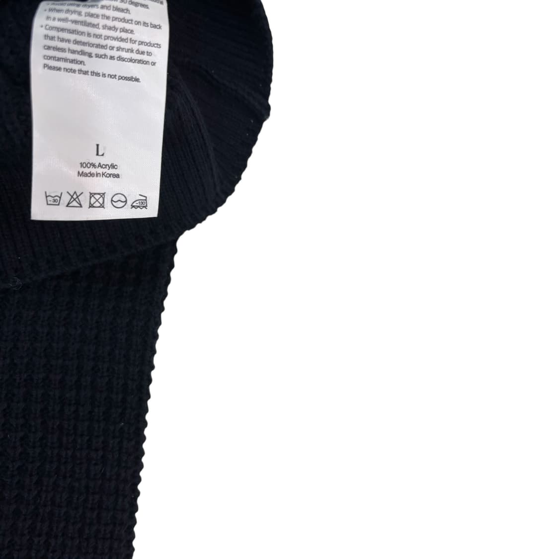 니티드 네이비 라운드넥 가디건 상품이미지4