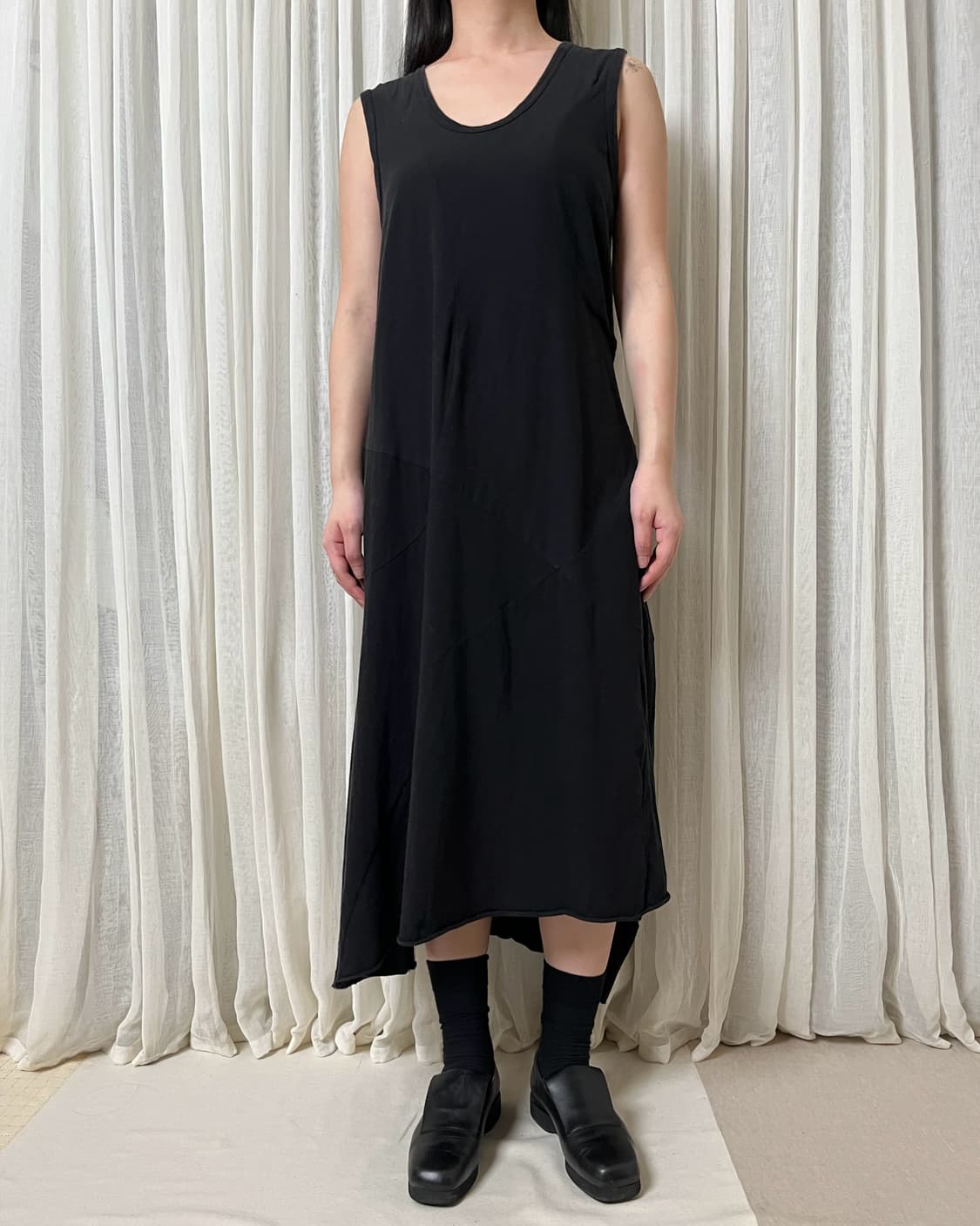 꼼데가르송 커브 패널 슬리브리스 원피스 comme des garcons 상품이미지7