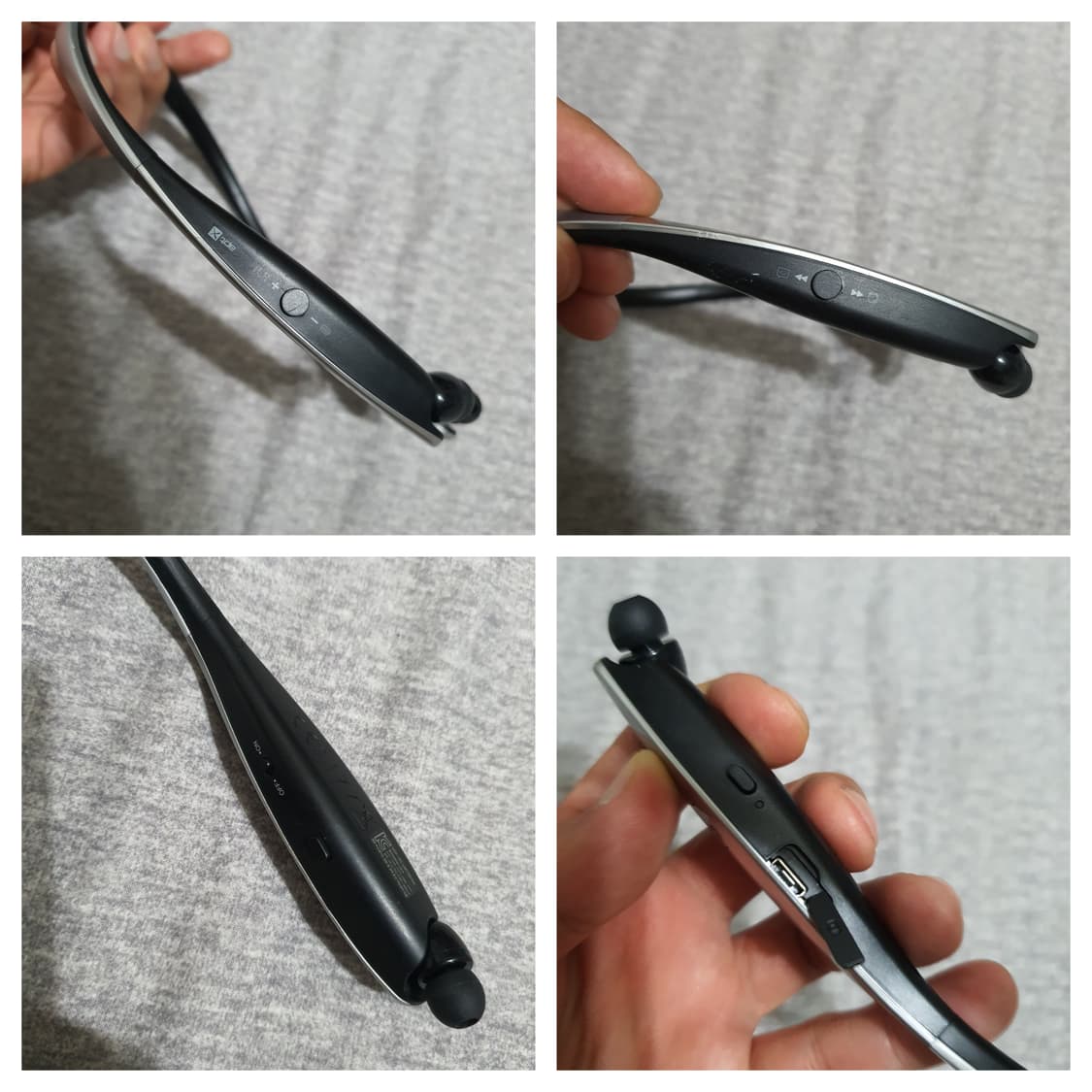 정품 LG 엘지 HBS-900 블루투스 넉밴드 이어폰 상품이미지7