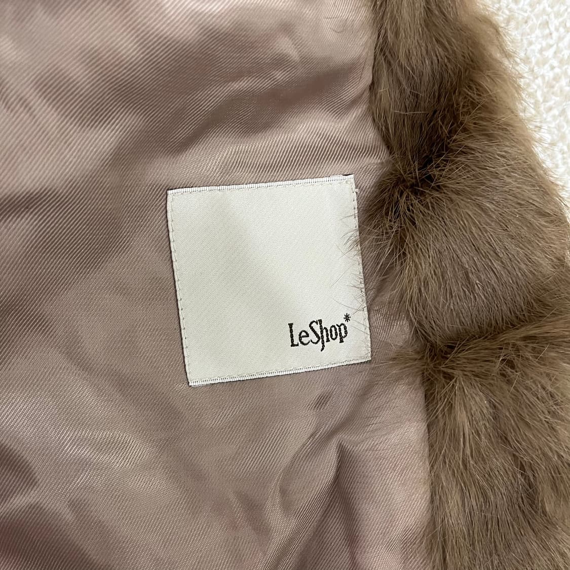 S 르샵 폭스퍼 모피 퍼 조끼 0223M1 상품이미지2