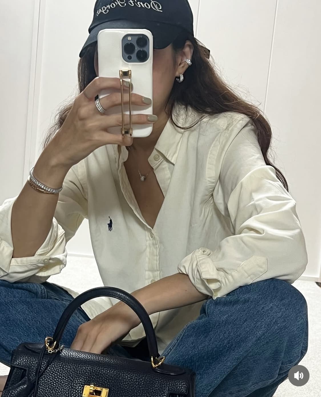 폴로랄프로렌 코듀로이 셔츠 아이보리 상품이미지1