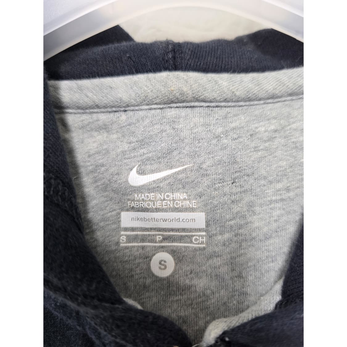 택포) 나이키 후드집업 S 검정 상품이미지2