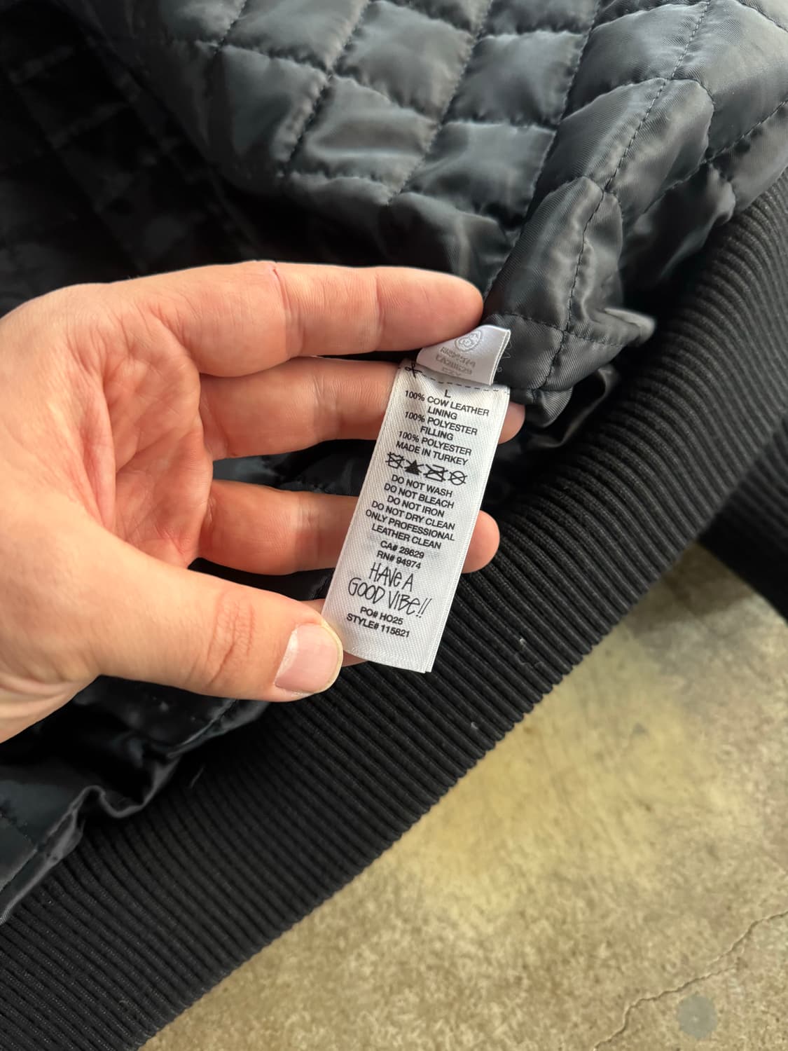 Fw24 스투시 레더 플라이트 자켓 상품이미지6