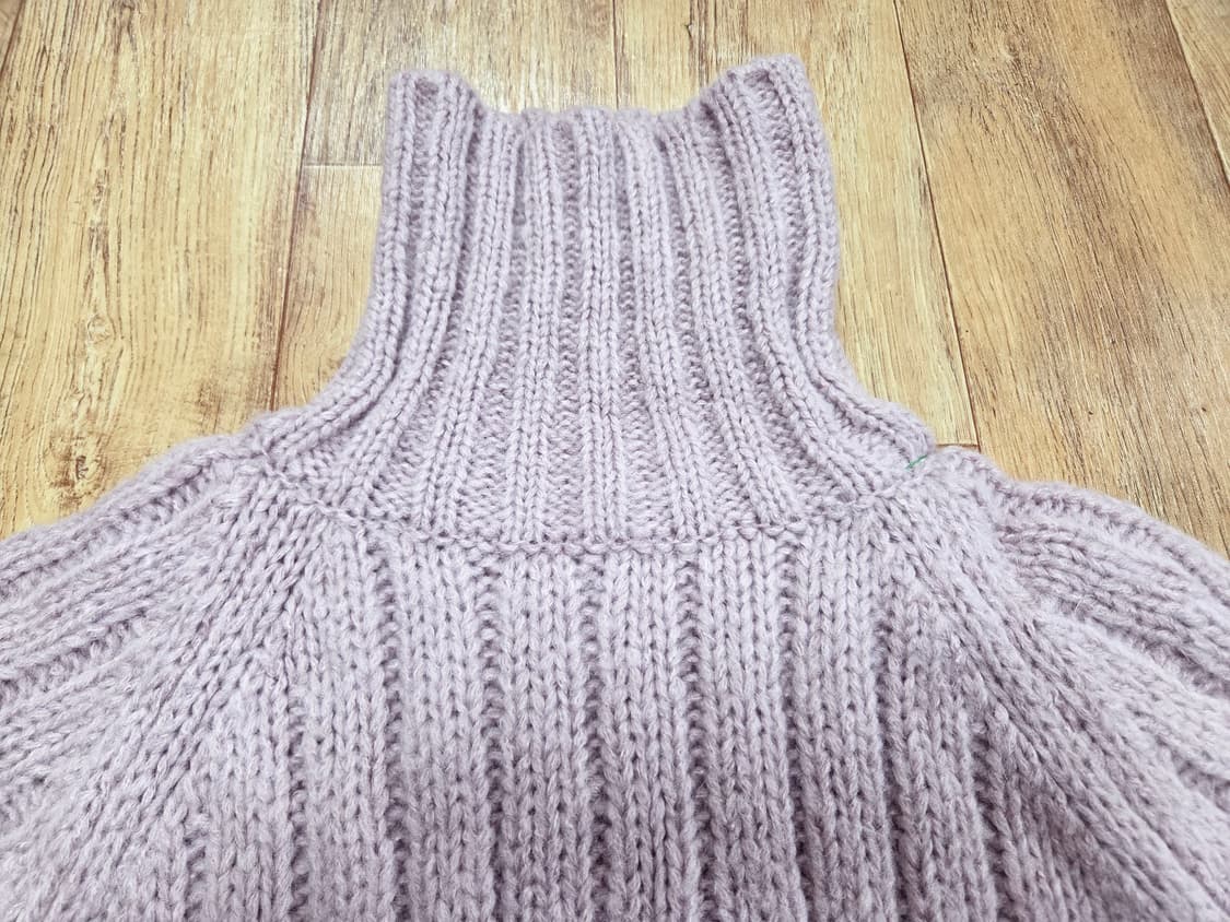 어랜(AARAN) 트위스트 터틀넥 니트 55-66 새상품 상품이미지6