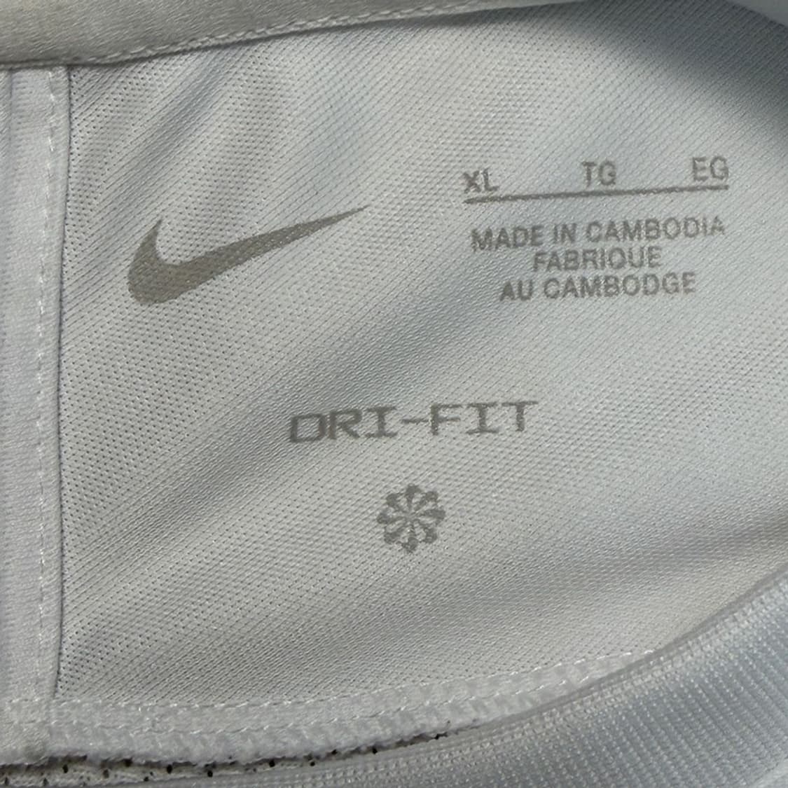 나이키 드라이핏 아카데미 21 반팔 티셔츠 화이트 XL 상품이미지4