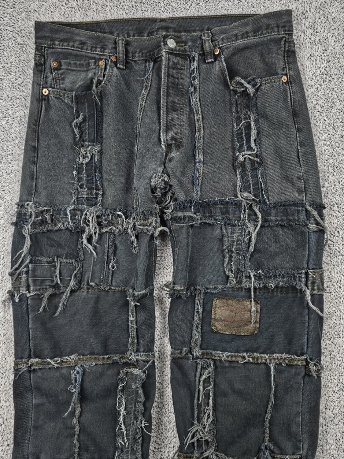 리바이스 리메이크 패치워크 커스텀 데님 팬츠 ( 34" ) / 10351 상품이미지5