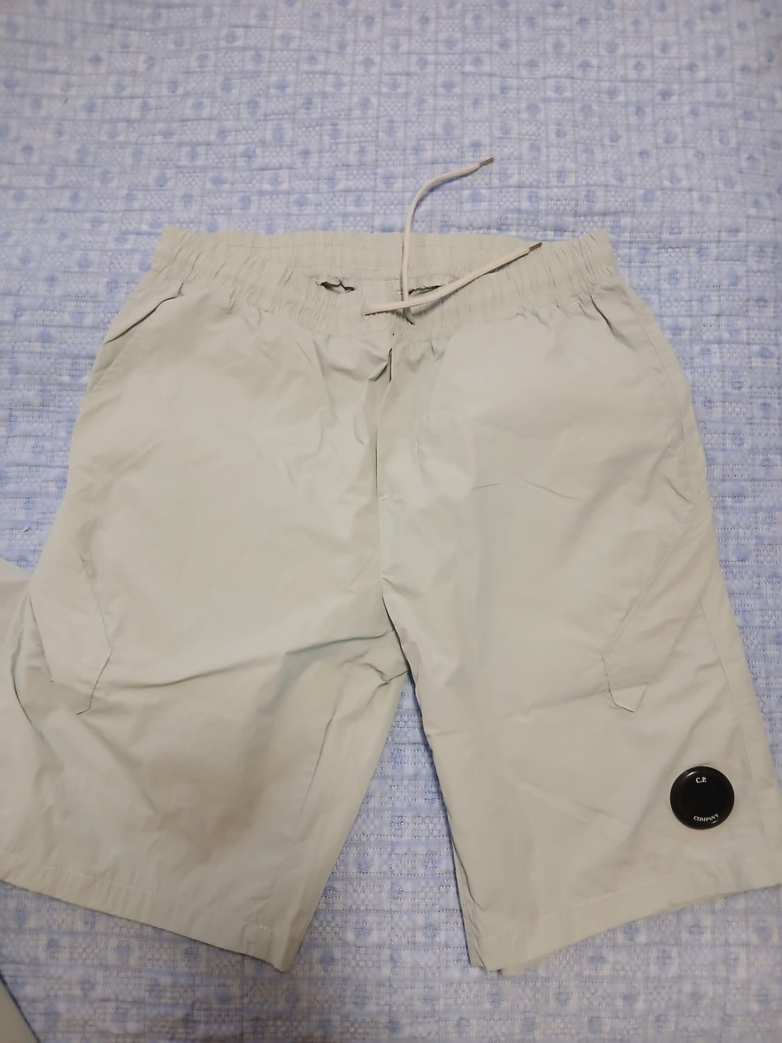 Cp 컴퍼니 반팔 반바지 셋업(라이트블루) 상품이미지4