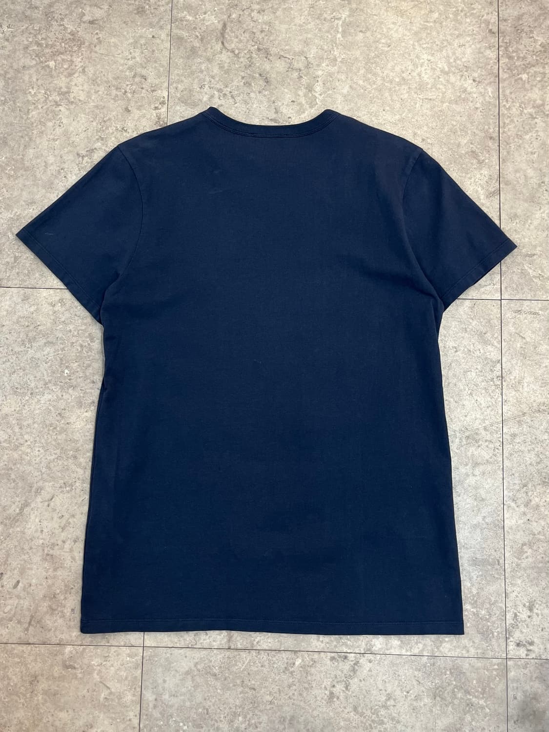 메종키츠네 폭스 헤드 패치 반팔티 네이비 XS #csz3326 상품이미지7