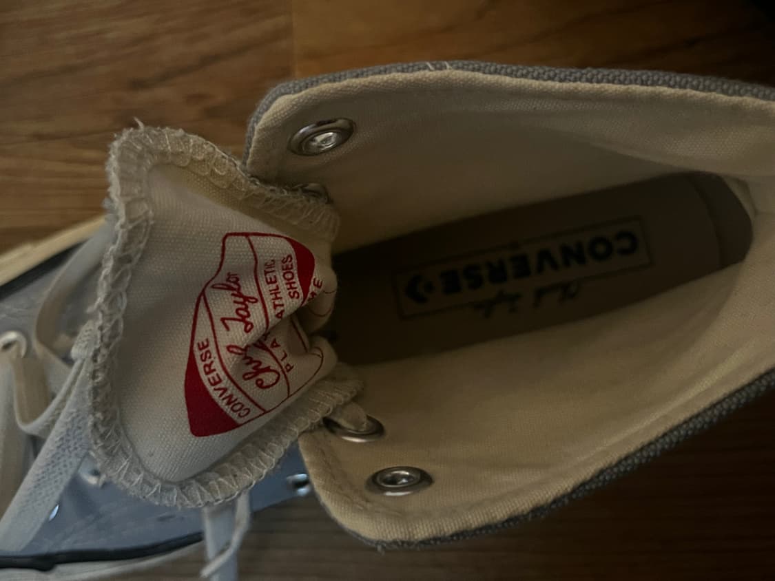 컨버스 척테일러 하이 울프그레이 US 6.5 상품이미지2