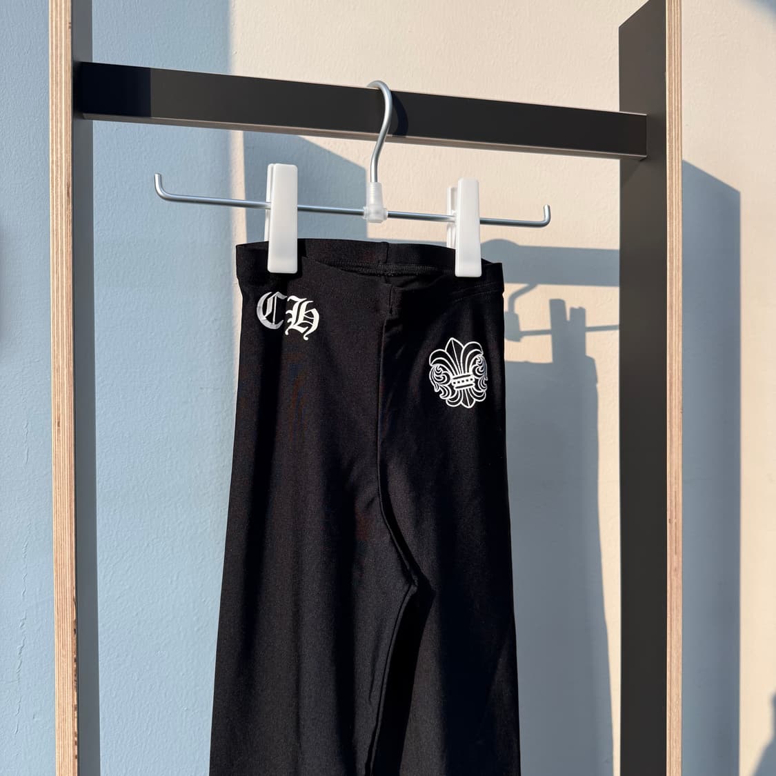 크롬하츠 로고 레깅스 블랙  상품이미지2