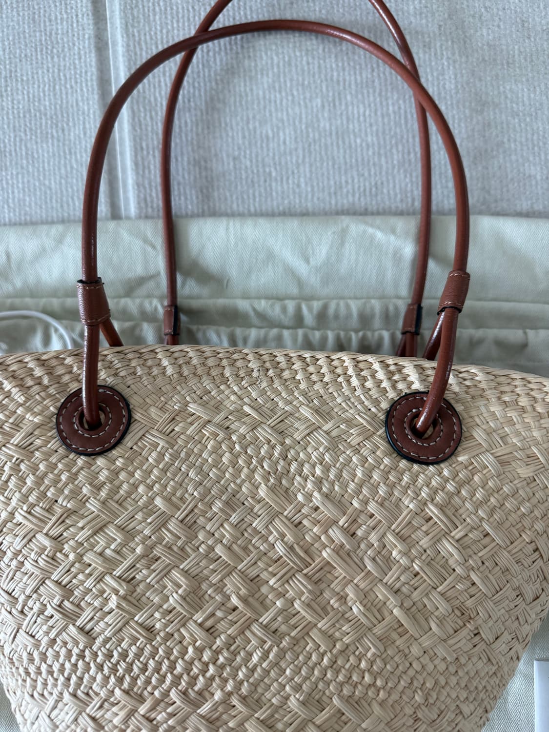 로에베 애너그램 바스켓 라탄백 스몰 상품이미지6